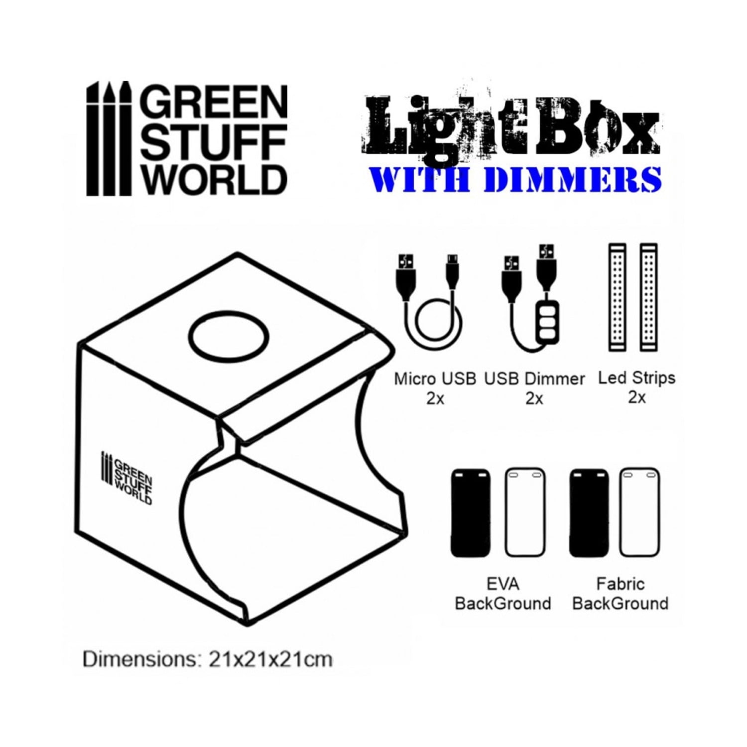 Green Stuff World Light Box Studio New