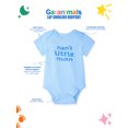 thumbnail image 6 of Garanimals Baby Boy Cotton Lap-Shoulder Short-Sleeve Bodysuit, 0–24M, 6 of 8