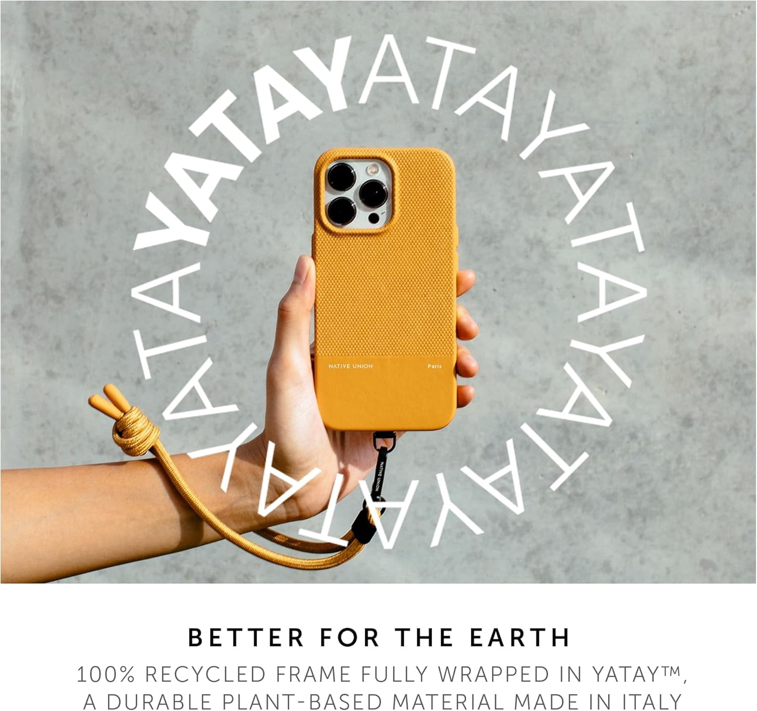 Native Union (Re)Classic Case –6ft Drop Protection – Compatible with iPhone 15 Pro Max (Kraft)