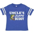 thumbnail image 3 of Inktastic Uncle's Fishing Buddy with White Text Boys Toddler T-Shirt, 3 of 5