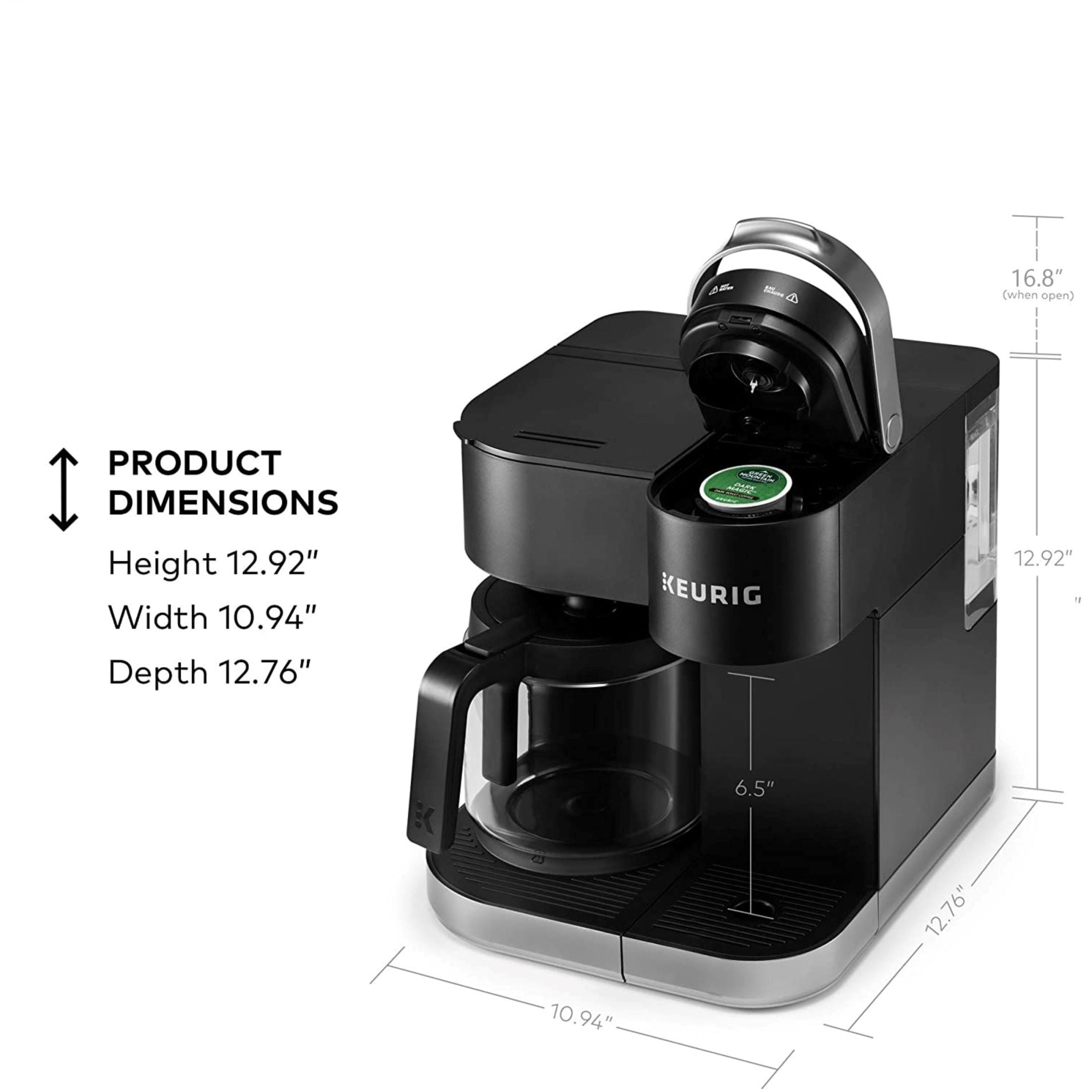 Buy Keurig K Duo Coffee Maker Black Online Barbados Ubuy
