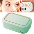 thumbnail image 1 of Machine de Nettoyage Portable avec Chargeur USB Pinces Outil de Retrait Étui Remplaçable pour Usage Quotidien Extérieur Rectangle, 1 of 8