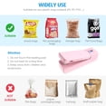thumbnail image 3 of Mini Bag Sealer, 2PACK Rechargeable Heat Sealers, 2 in 1 Portable Sealer and Cutter, Heat Sealer for Plastic Bags, Food Storage, Mini Vacuum Sealers Machine with 2 USB Cable, 3 of 7