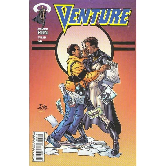 Venture (Image) #2 VF ; Image Comic Book
