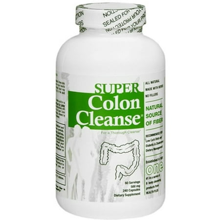 Health Plus Super Colon Cleanse, Capsules 240 ea (Pack of 4)