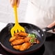 thumbnail image 3 of Wok antiadherente de 5 piezas de utensilios de cocina con mango de tubo de silicona - Juego de utensilios de cocina, 3 of 5