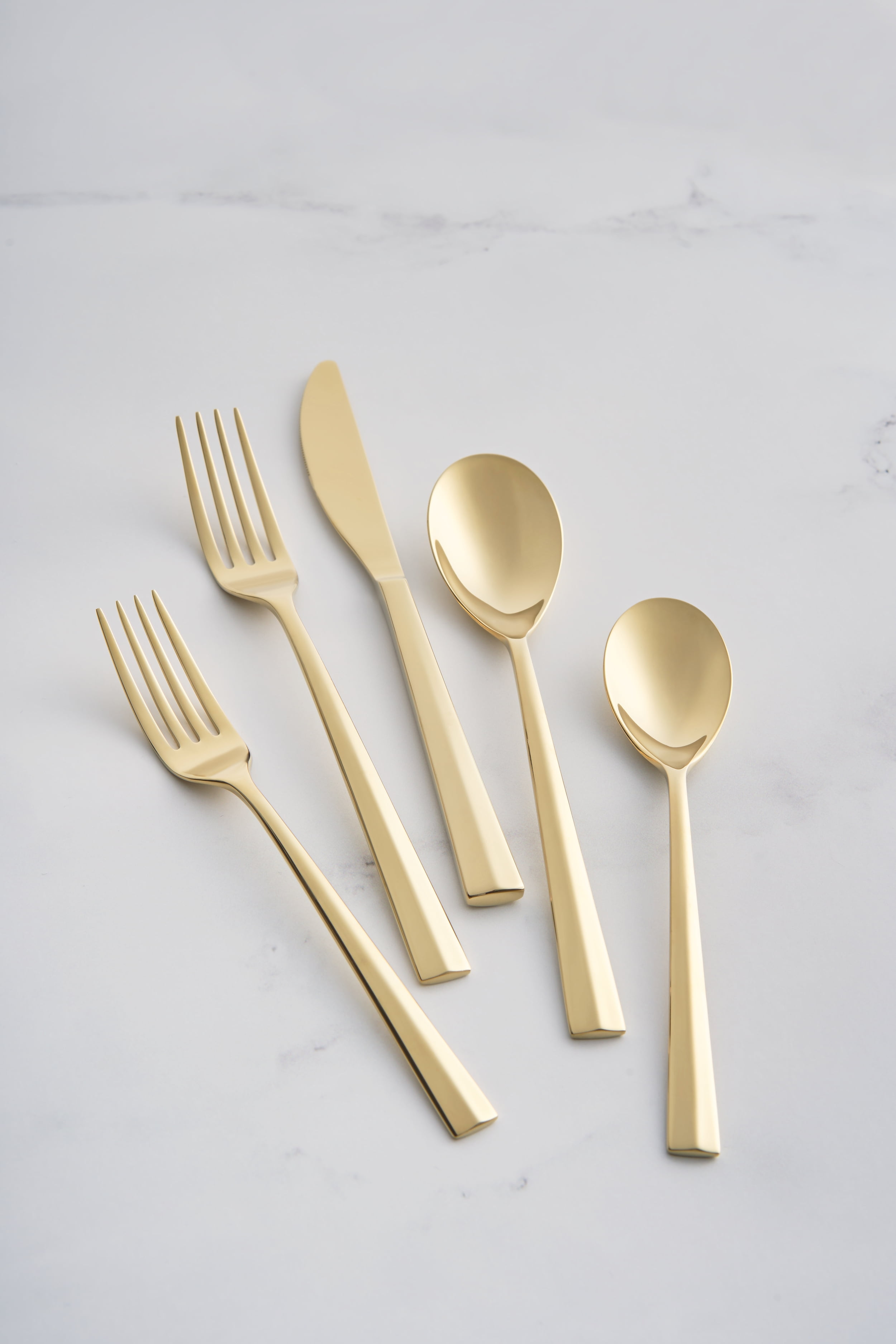 Cream Cotton Silverware Holders - Gold Lame Ribbon – Cutlery Couture