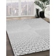 thumbnail image 3 of Ahgly Company Machine Washable Indoor Rectangle Transitional Platinum Gray Area Rugs, 5' x 8', 3 of 7
