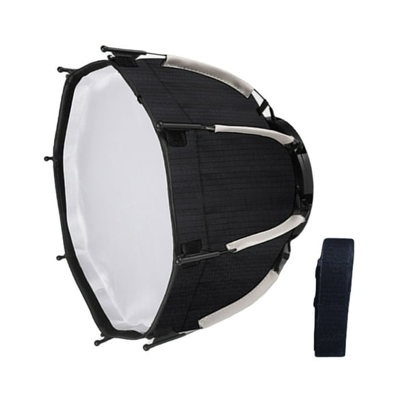 Small 290mm Octagonal Softbox with Mini Mount Foldable & Portable Octagonal Soft Light Box for Product Photography