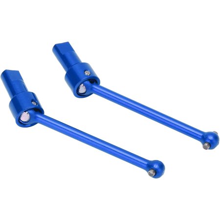 Dilwe 4pcs RC Dog Bone Drive Shafts - Aluminum Alloy For Tamiya TT02B 1/10 RC Car (Red)