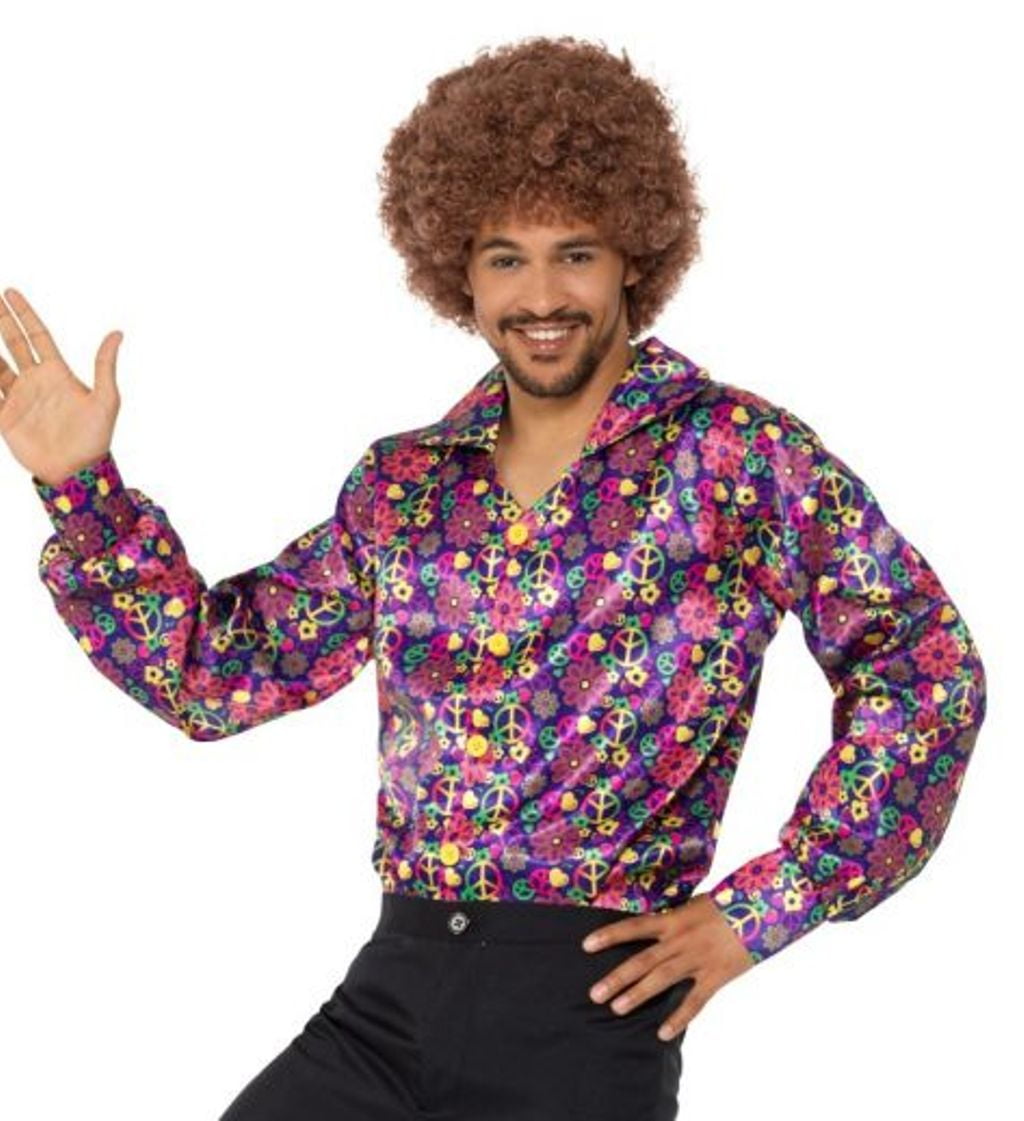 60's 70's Psychedelic CND Shirt Adult 