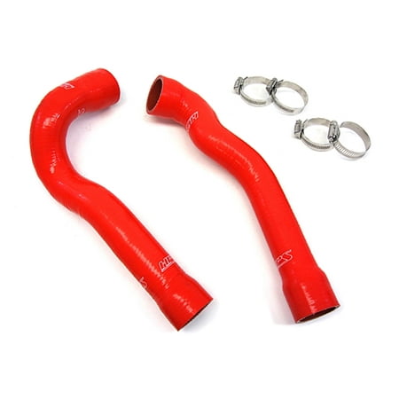 Red Silicone Radiator Hose - HPS Red Reinforced Silicone Radiator Hose Kit Coolant for BMW 92-99 E36 325 / M3