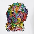 thumbnail image 2 of Dean Russo Sweet Poodle Dog Lover Mens Premium Tri Blend T-Shirt, True White, Medium, 2 of 6