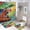Rain and Fox (3), variant on Animal Style Shower Curtain 4-Set Rain And Fox Print Bathroom Decor, Includes Bath Mat, Toilet Cover Mats, U-Shaped Mat And Shower Curtains 72inX72in