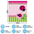 thumbnail image 2 of Pink Polka Dot Ladybug Pattern-2 Dishwasher Magnet Cover Decorative Sticker for Home Cabinet Kitchen 23" x26", 2 of 5
