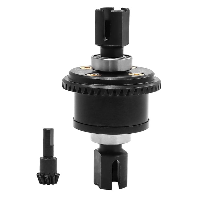 Yinanstore Front Rear 43T 10T Split Differential Assembly Accessories Professional High Performance Sturdy Lightweight Metal Replacement Black