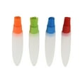 thumbnail image 5 of NIYANGLE Green Pointed Tail Silicone Oil Bottle Brushes 4Pcs for Cooking, 5 of 8