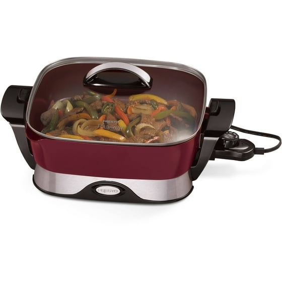Presto 12" Electric Foldaway Skillet