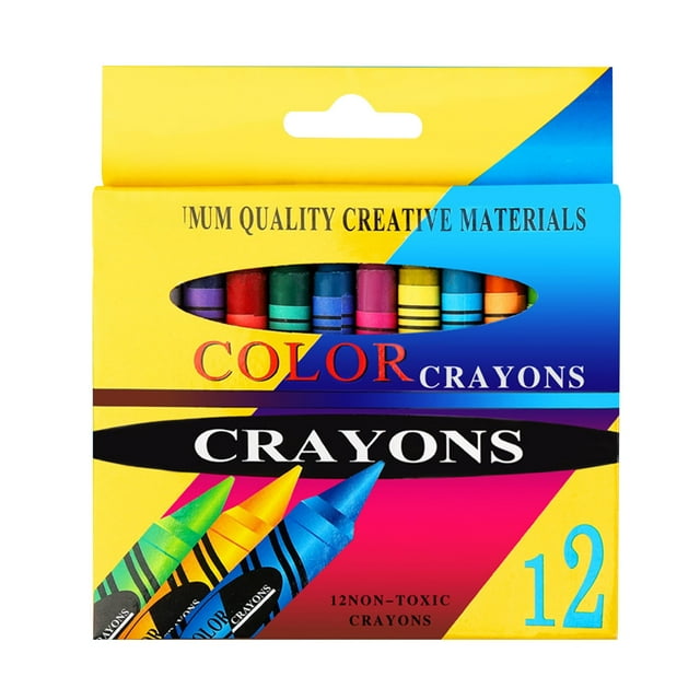 Less Than 5 Pen Children's Drawing Crayon Set 6 Color 8 Color 12 Color 24 Color Creative DIY Doodle Oil Painting Stick Fill Color Drawing Crayon.