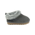 thumbnail image 3 of BEARPAW Toddler Asher Suede Slippers - Gray Size 4, 3 of 8