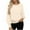 Beige, variant on Women's Sequin Formal Long Sleeve Chiffon Shirt Blouse