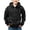 Black, variant on Boys Full Zip Hoodie Kids Hooded Sweatshirts Teen Soft Fleece Lined Jackets Lightweight Athletic Sports Coat Preppy Outerwear