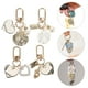 thumbnail image 4 of 4 llaveros de concha de perla sintética para mujer, llaveros de concha de perla, preciosos llaveros, 4 of 8