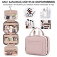 thumbnail image 2 of Bolsa de Tocador, Neceser de Viaje Mujer de Colgante Organizador,Neceser Organizador de Viaje de Alta capacidad Impermeable con Ganchom,Múltiple Compartimentos para Mujer Accesorio y Maquillaje, 2 of 6