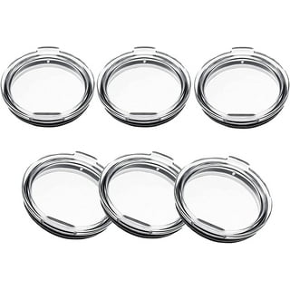 Pack of 3-20/10 oz Replacement Rubber Lid Ring, 3.3 Inch Diameter - Gasket  Seals, Lid for Insulated Stainless Steel Tumblers, Cups Vacuum Effect, fit