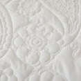 thumbnail image 5 of Stylish Solid Color Paisley Oversized King Quilt Bedding Set with Shams Bedspread 120x120'', 5 of 5