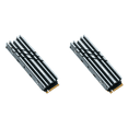 thumbnail image 2 of Disipador Calor SSD M.2 Disco Duro Estado Sólido Enfriador Aluminio para NVME 2280 (gris), 2 of 5