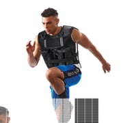 Reebok Delta Weighted Vest 40lb, Adjustable, Unisex