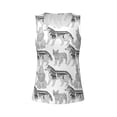 thumbnail image 5 of Goofa German Shepherd Dog Printed Womens Workout Tops for Women Sleeveless Yoga Shirts Athletic Running Tank Tops Sleeveless Gym Clothes Workout Apparel-, 5 of 9