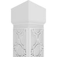 thumbnail image 4 of Ekena Millwork 8"W x 9'H Craftsman Classic Square Non-Tapered Gypsum Fretwork Column w/ Mission Capital & Mission Base, 4 of 8