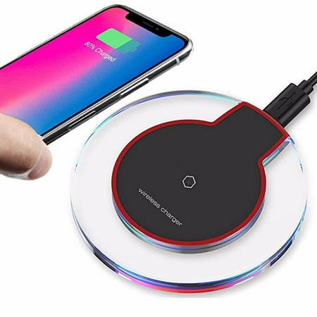 matoen 2019 Updated Wireless Charger WC-10 Qi Wireless Charger Pad Compatible
