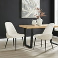 thumbnail image 3 of New Pacific Direct Elodie Fabric/PU Dining Side Chair (Set of 2), 3 of 11