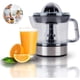 thumbnail image 3 of Exprimidor de limones eléctrico alto rendimiento en zumo - exprimidor, exprimidor de naranjas 2 sentidos de giro - exprimidor eléctrico 2 conos - naranjas exprimidor de cítricos acero inoxidable Adepaton MZQ-1002, 3 of 9