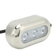 thumbnail image 2 of Luz LED subacuática DC12V/24V 316 acero inoxidable IP68 lámpara impermeable para barcos para yates marinos, 2 of 5