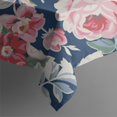 thumbnail image 2 of Pioneer Flower Floral Print Pattern Rectangle Tablecloth 60"x120",Waterproof Polyester Rectangle Table Cloth, Wipeable Spillproof Polyester Tablecloth for Dining, Camping, Indoor and Outdoor, 2 of 6