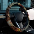 thumbnail image 6 of Bohemia 14.5 Inch Printing PVC Leather Car Wheel Cover Steering Wheel Cover Auto Accessories, 6 of 6