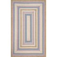 thumbnail image 1 of nuLOOM HJFV09A-305 Braided Shay Indoor/Outdoor Blue Multi 3' x 5' Area Rug, 1 of 2