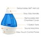 thumbnail image 3 of Grúa humidificadores ultrasónicos para recámara y oficina, humidificador de aire 4 en 1 de 1 galón para habitación grande y hogar, filtros humidificadores opcionales, azul y blanco, 3 of 5