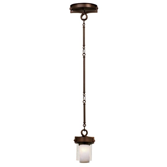 Kalco 5750Sz Newport 1 Light Mini Pendant - Bronze