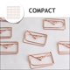thumbnail image 3 of ELAYARD 20Ud Clips Portátiles De Papel En Oro Rosa Para Organización Y Uso Diario, 3 of 8