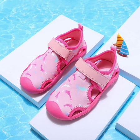 

Leutsin Toddler Infant Kids Baby Girls And Boys Summer Sandals Beach Shoes Wading Shoes
