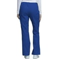 thumbnail image 4 of Cherokee Workwear Core Stretch Women's Scrubs Pant Mid Rise Drawstring Cargo 4044, 4 of 6