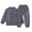 Grey, variant on Zshosam Girls Pants Pajamas Toddler Boys Girls Thermal Underwear Long Sleeve T-shirt Leggings 2Pcs Kids Winter Base Layer Set,Grey 6-7 Years