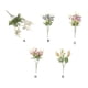 thumbnail image 3 of Yuarrent 2 unids/set flores artificiales para decoración del hogar bajo mantenimiento y durabilidad duradera Flores artificiales azul, 3 of 6
