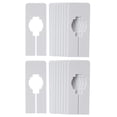 thumbnail image 2 of NAHANCO QSDWBLANK20, White Rectangular Clothing Size Dividers, Blank, Kit of 20, 2 of 3