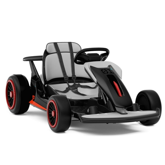 LIGIANT 24V Electric Go Kart, Drift Kart w/2X150W Motors, 7 AH Battary, 5-Point Safety Belt, Age 6 
